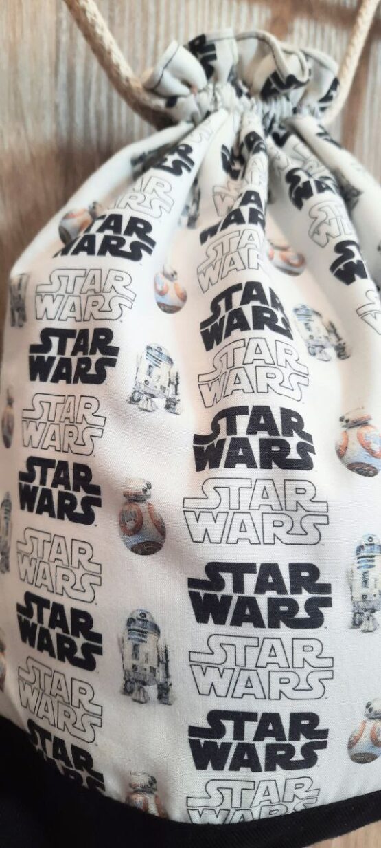 mochila cuerdas droides star wars