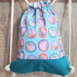 mochila cuerdas personajes peppa pig
