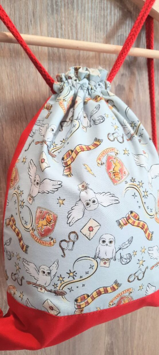mochila tela harry potter gryffindor