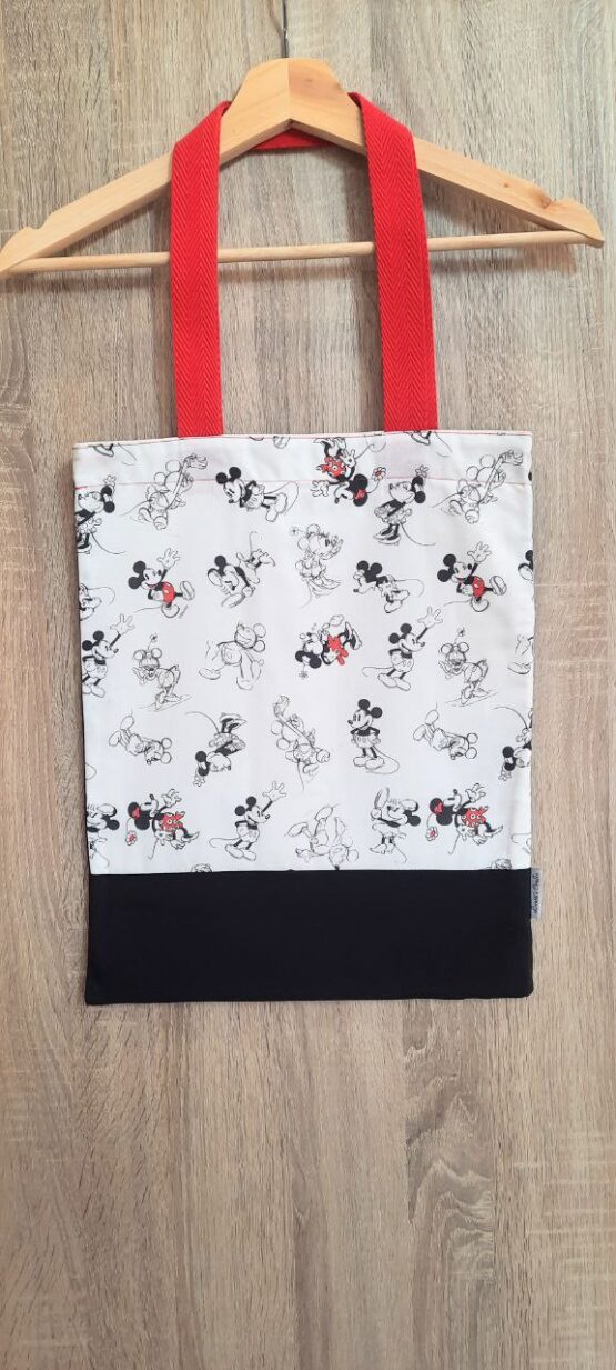 tote bag mickey y minnie mouse