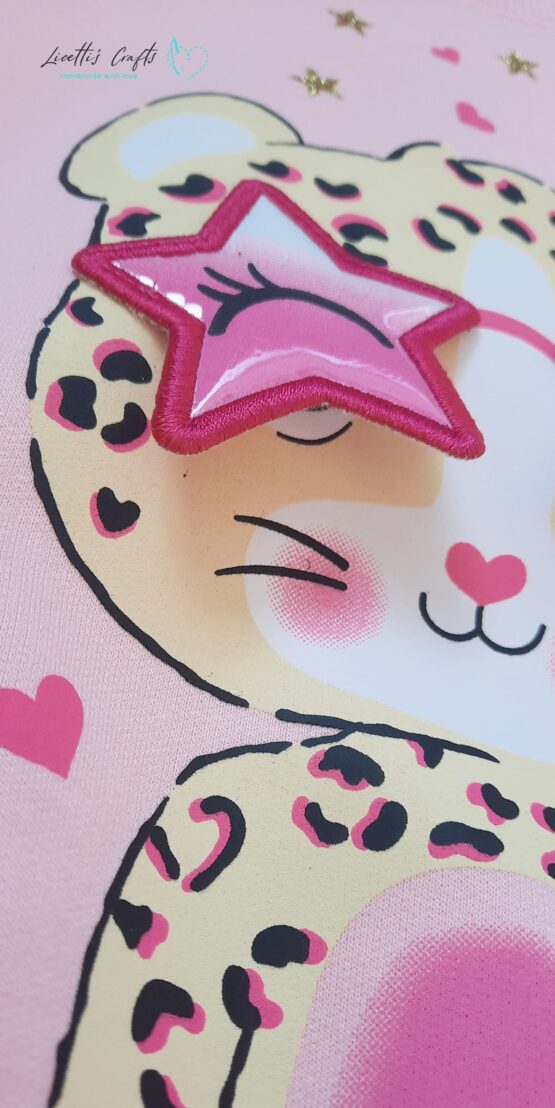 Sudadera "Leoparda con gafas" - Imagen 4