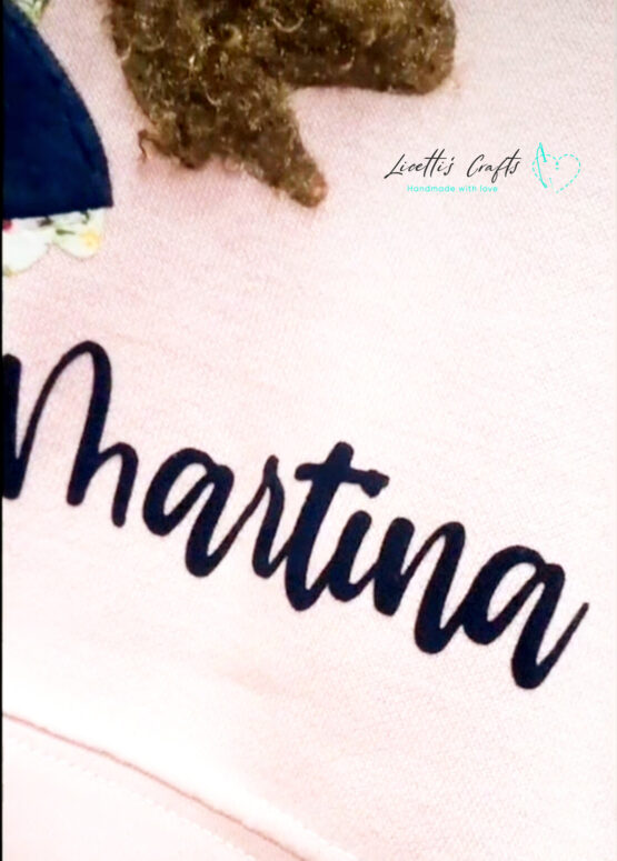 Personalización de nombre en vinilo textil - Imagen 2