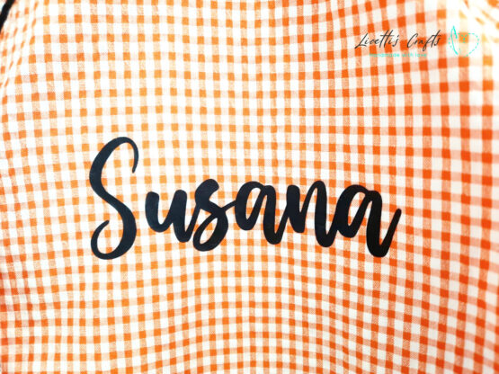 Personalización de nombre en vinilo textil - Imagen 3