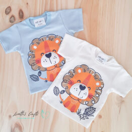 Camiseta de algodón pima para recién nacido
