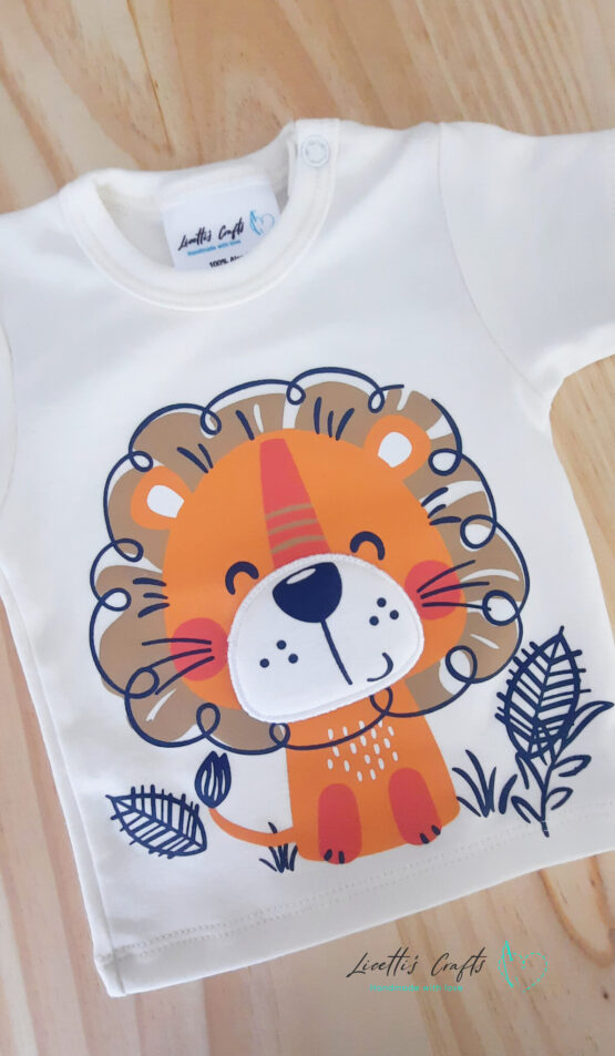 Camiseta de algodón pima para recién nacido - Imagen 8