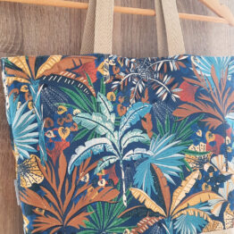 Bolsa de playa tote bag grande - Tropical