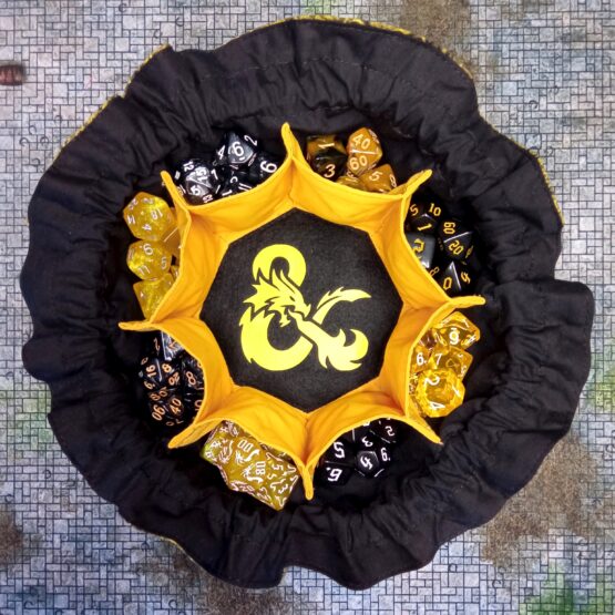 Saco para dados con bandeja mediana "Escama dragón - Dungeons & Dragons"
